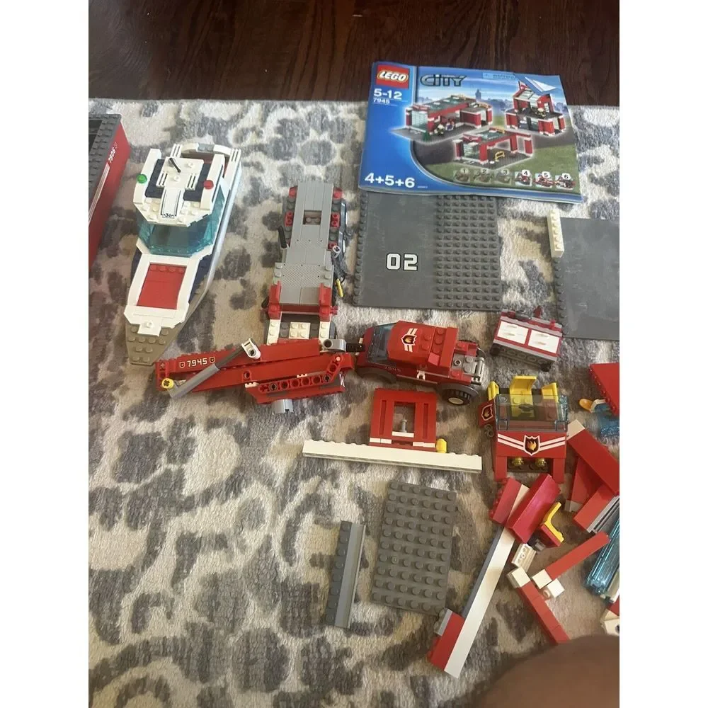Lego City‎ Lot - Incomplete - Misc Y2K VTG All Pictured Included.